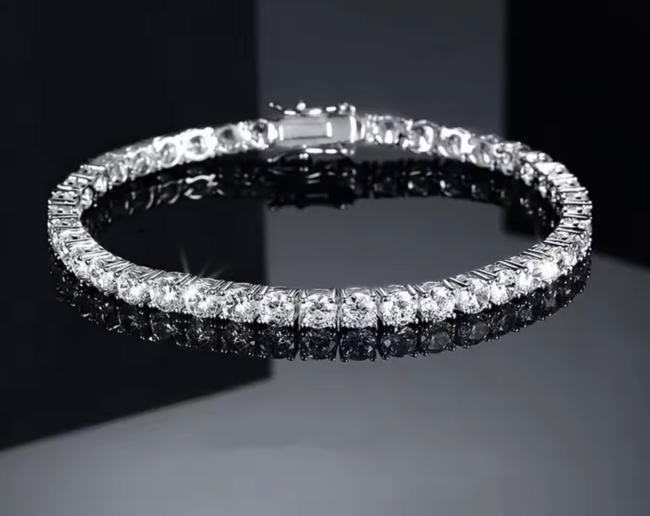 Luxury Colorful Zircon Crystal Rhinestone Bangle