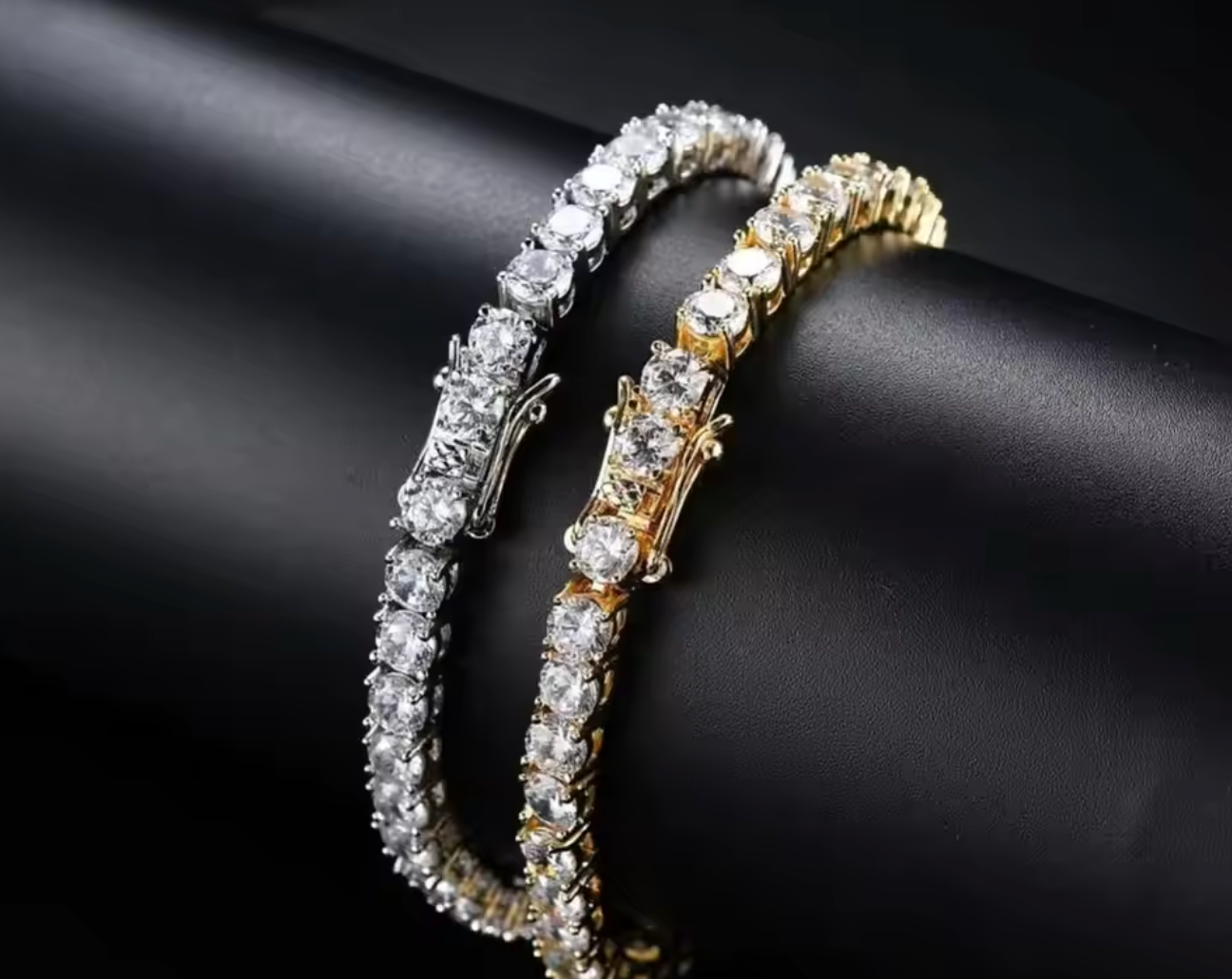 Luxury Colorful Zircon Crystal Rhinestone Bangle