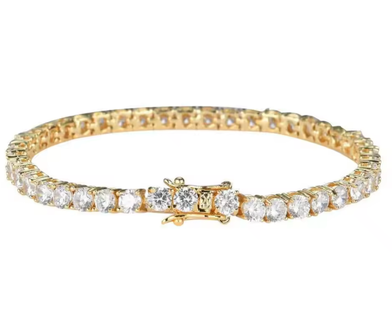 Luxury Colorful Zircon Crystal Rhinestone Bangle