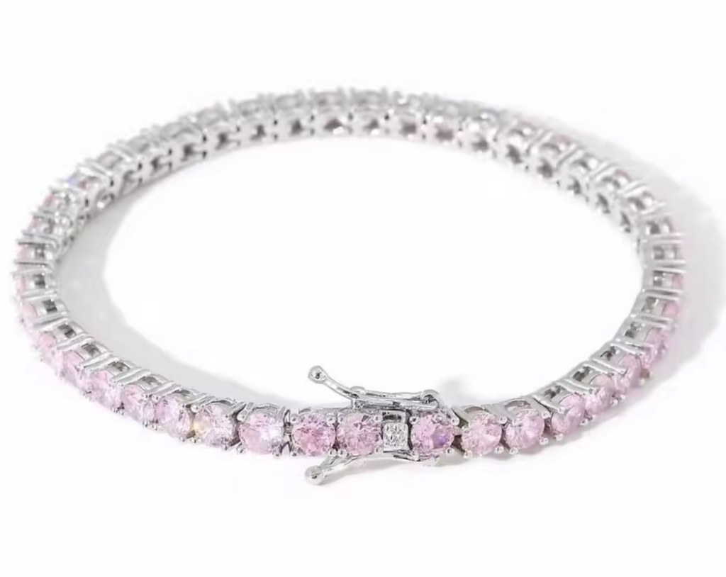 Luxury Colorful Zircon Crystal Rhinestone Bangle