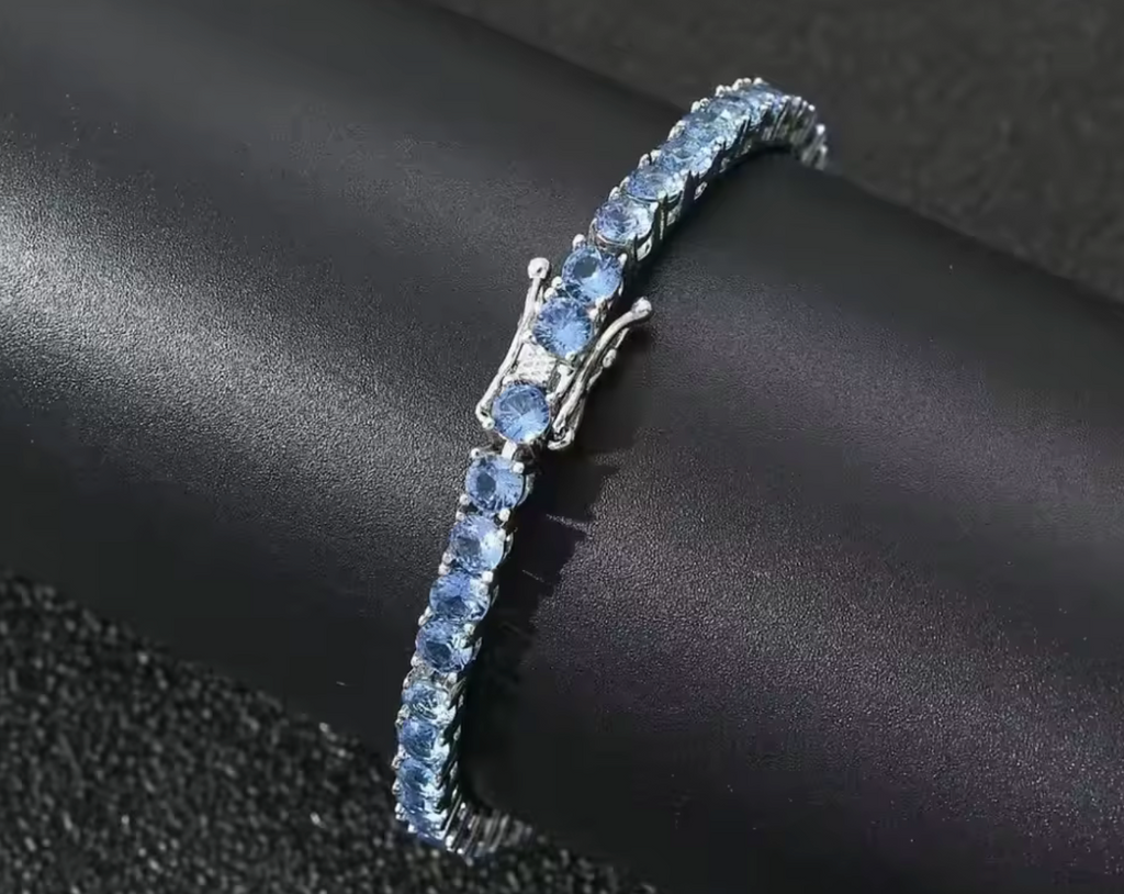Luxury Colorful Zircon Crystal Rhinestone Bangle