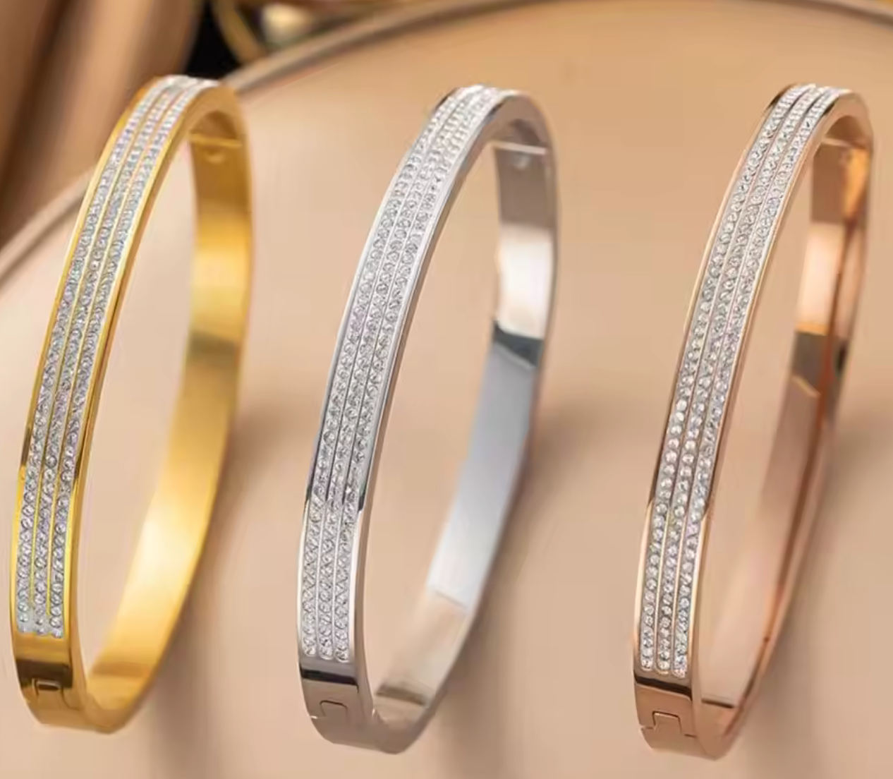 Luxury Stainless Steel Bracelet for Women